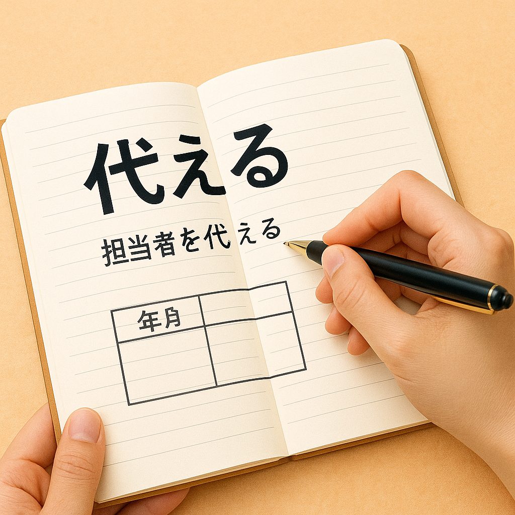 「代える」をもっと使いこなす